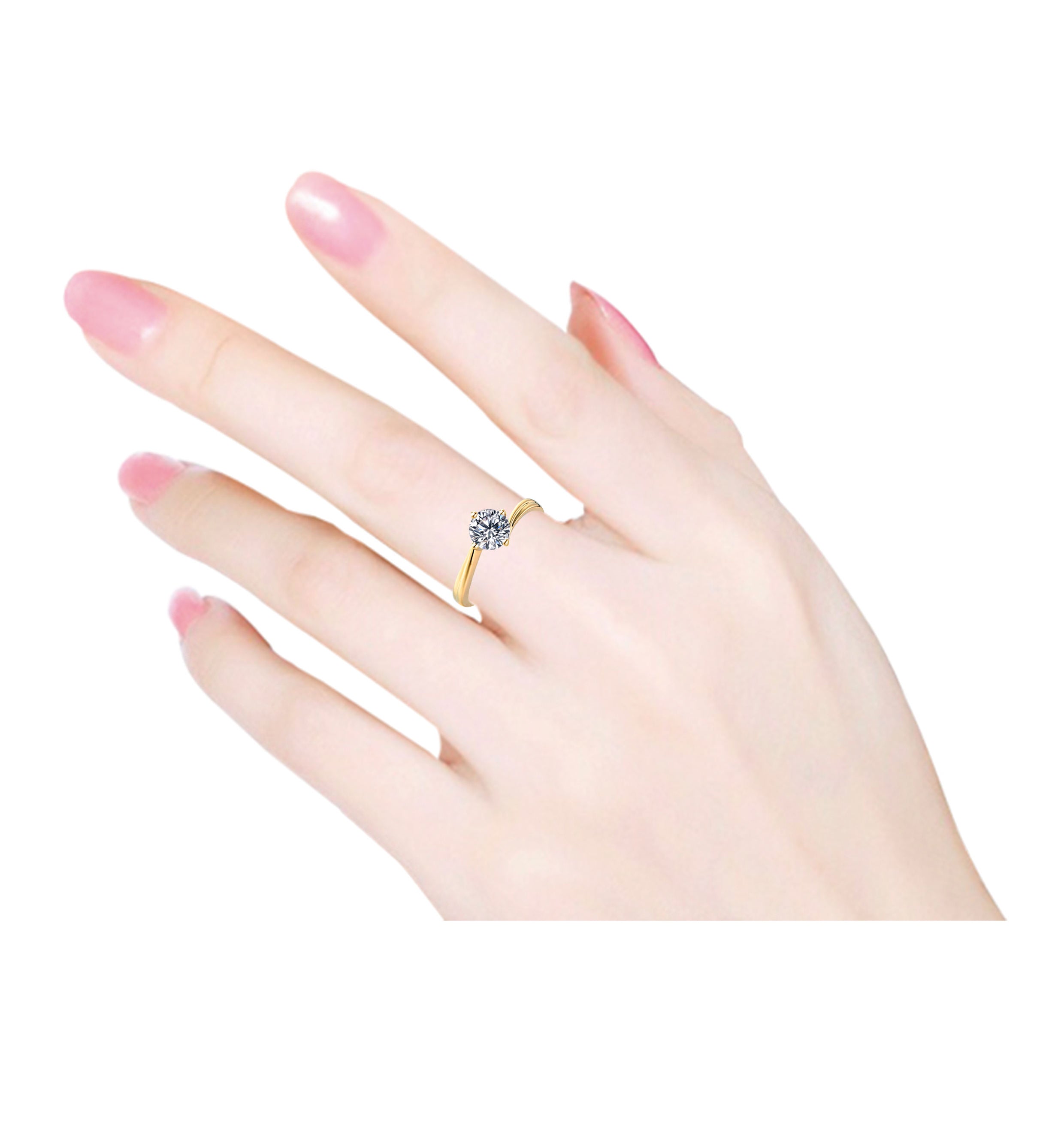 Vow – Bold Embrace Semi-Open Diamond Ring